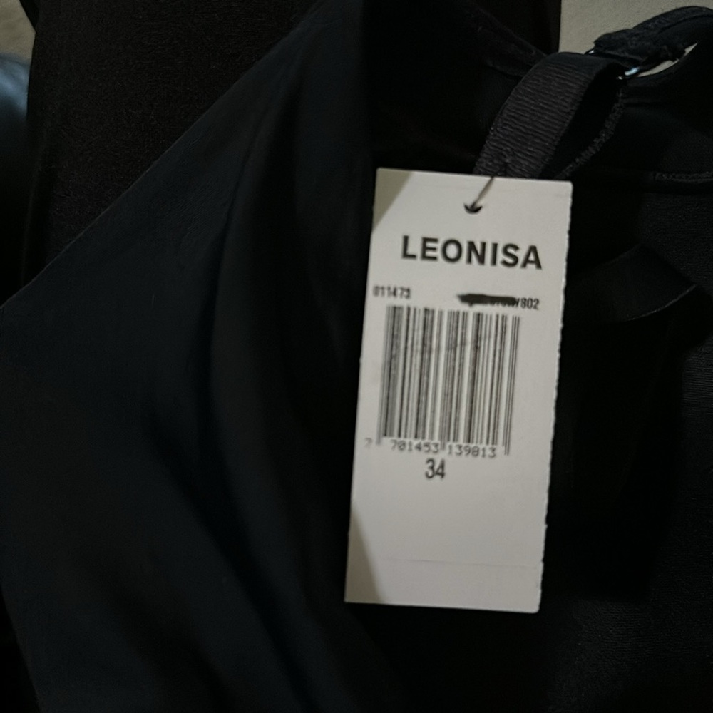 Leonisa  Back Smoothing Full Coverage Black Bra Size 34B - Picture 12 of 12